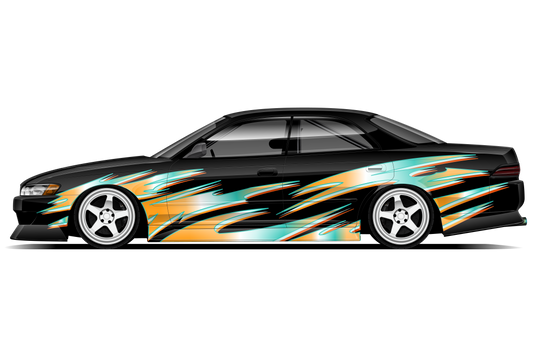 THE ATSUI - SUNBURST - UNIVERSAL PRINTED LIVERY